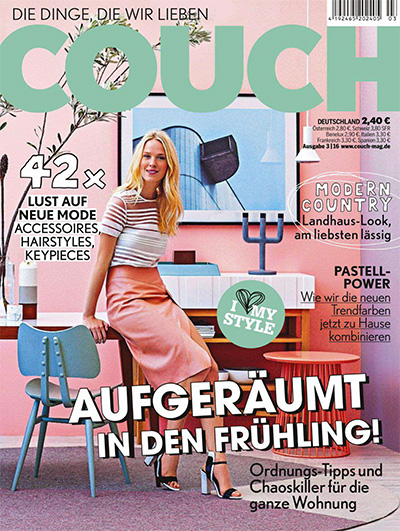 德国《Couch》美丽生活杂志PDF电子版【2016年合集11期】