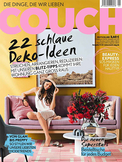德国《Couch》美丽生活杂志PDF电子版【2016年合集11期】