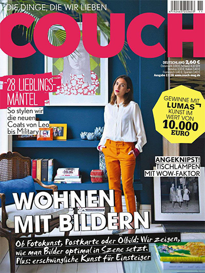 德国《Couch》美丽生活杂志PDF电子版【2016年合集11期】