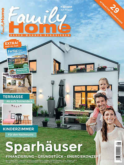 德国《Family Home》独栋住宅杂志PDF电子版【2017年合集6+2期】