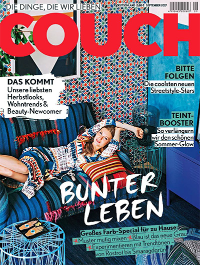 德国《Couch》美丽生活杂志PDF电子版【2017年合集12期】