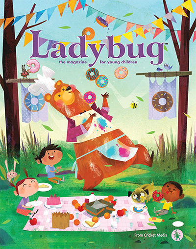 美国《Ladybug》小瓢虫儿童杂志PDF电子版【2018年合集9期】