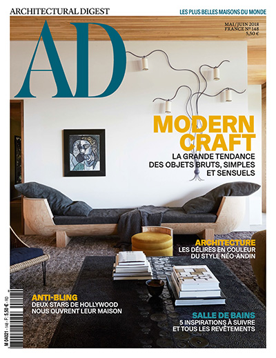 法国《Architectural Digest》建筑辑要杂志PDF电子版【2018年合集8期】