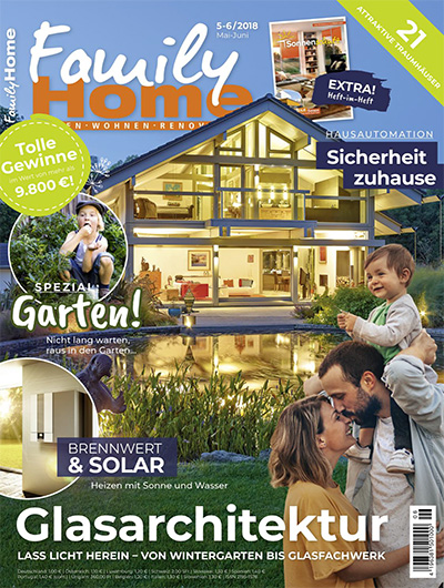 德国《Family Home》独栋住宅杂志PDF电子版【2018年合集6+2期】