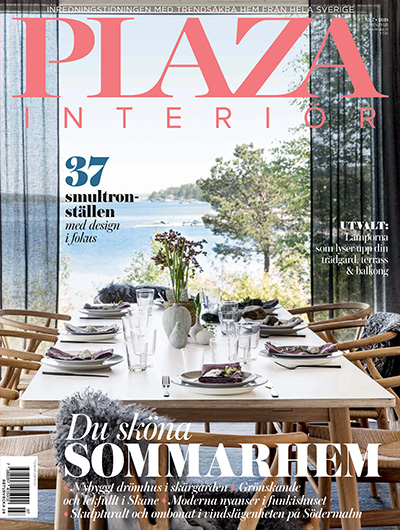 瑞典《Plaza Interiör》北欧室內设计杂志PDF电子版【2018年合集6期】