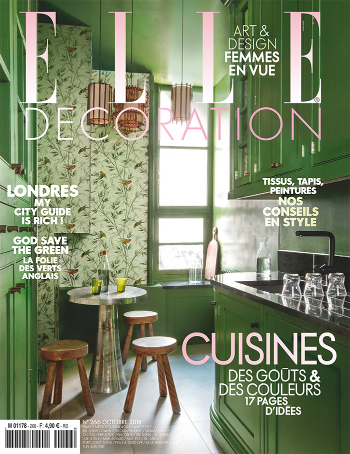 法国《Elle Decoration》家居装饰杂志PDF电子版【2018年10月刊免费下载阅读】