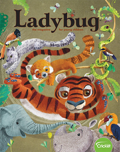 美国《Ladybug》小瓢虫儿童杂志PDF电子版【2019年合集9期】