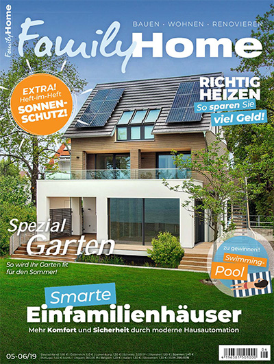 德国《Family Home》独栋住宅杂志PDF电子版【2019年合集6期】