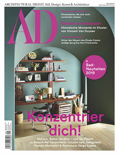德国《Architectural Digest》建筑辑要杂志PDF电子版【2019年合集11期】