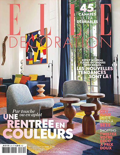 法国《Elle Decoration》家居装饰杂志PDF电子版【2019年合集9期】