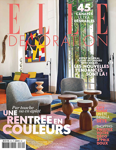 法国《Elle Decoration》家居装饰杂志PDF电子版【2019年合集9期】