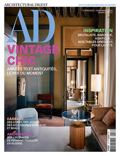 法国《Architectural Digest》建筑辑要杂志PDF电子版【2019年合集7期】
