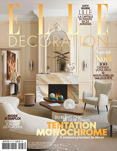 法国《Elle Decoration》家居装饰杂志PDF电子版【2019年合集9期】