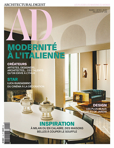法国《Architectural Digest》建筑辑要杂志PDF电子版【2020年合集6期】