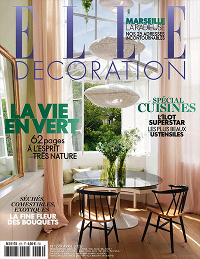 法国《Elle Decoration》家居装饰杂志PDF电子版【2020年合集10期】