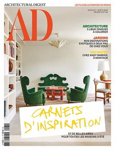 法国《Architectural Digest》建筑辑要杂志PDF电子版【2020年合集6期】