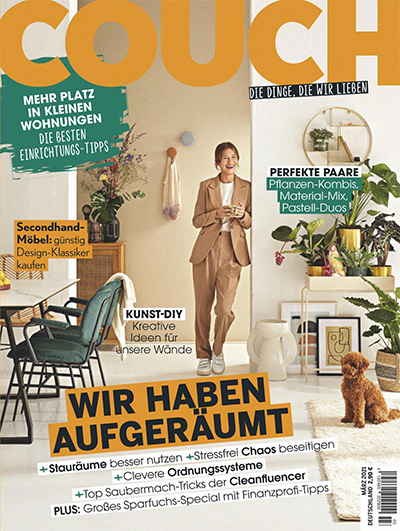德国《Couch》美丽生活杂志PDF电子版【2021年合集12期】
