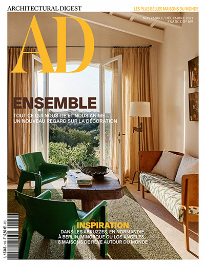 法国《Architectural Digest》建筑辑要杂志PDF电子版【2021年合集6期】