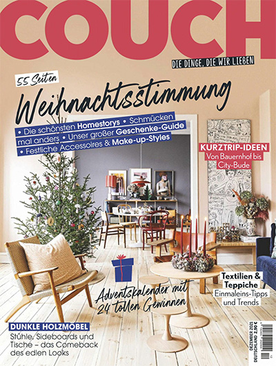 德国《Couch》美丽生活杂志PDF电子版【2021年合集12期】