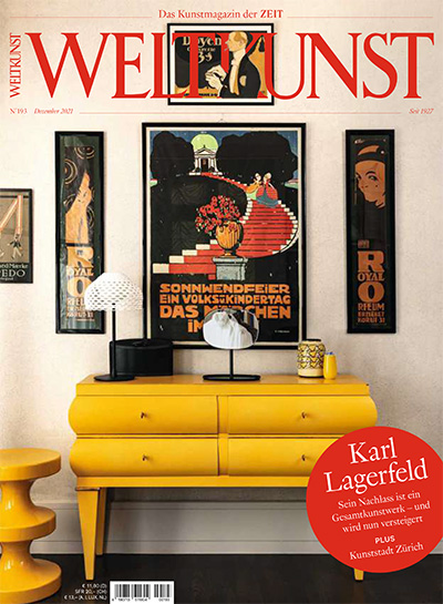德国《Weltkunst》世界艺术杂志PDF电子版【2021年合集11期】