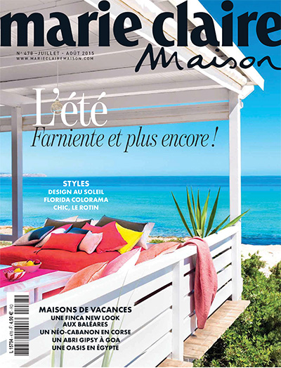 法国《Marie Claire Maison》室内设计杂志PDF电子版【2015年合集9期】
