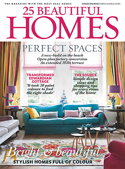 英国《25 Beautiful Homes》家居装饰杂志PDF电子版【2016年合集12期】