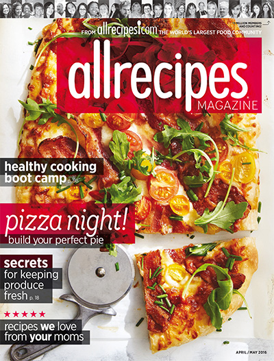 美国《Allrecipes》美食菜谱杂志PDF电子版【2016年合集7期】