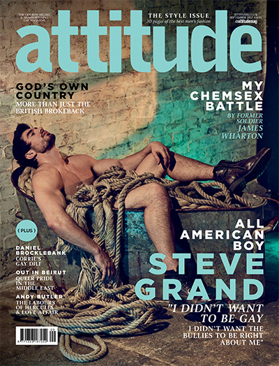 英国《Attitude》著名同志杂志PDF电子版【2017年合集11期】