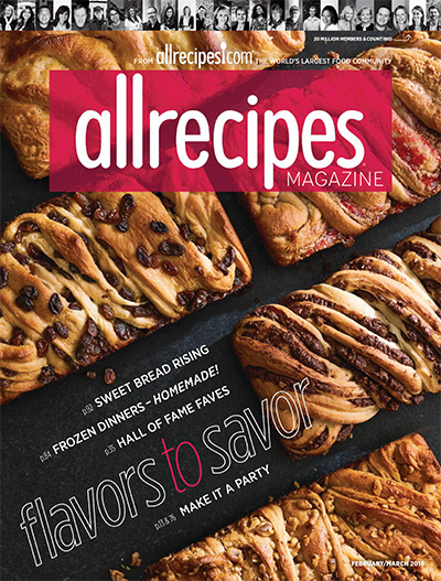 美国《Allrecipes》美食菜谱杂志PDF电子版【2018年合集6期】