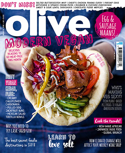 英国《Olive》美食杂志PDF电子版【2018年合集7期】