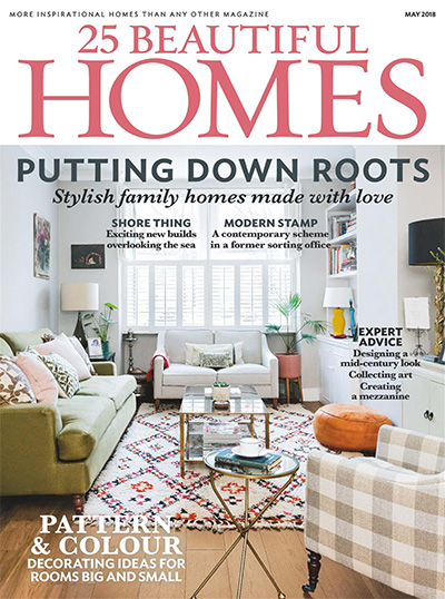 英国《25 Beautiful Homes》家居装饰杂志PDF电子版【2018年合集12期】