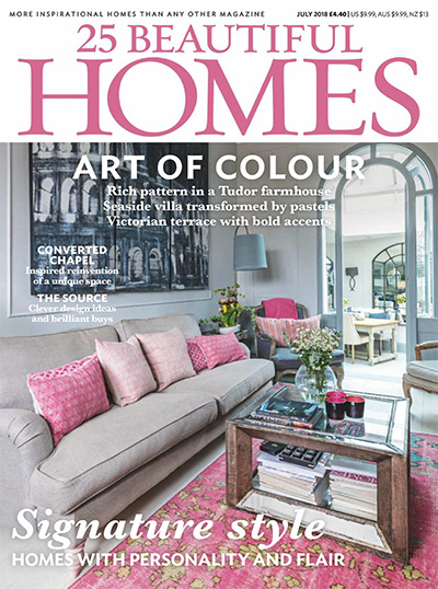英国《25 Beautiful Homes》家居装饰杂志PDF电子版【2018年合集12期】