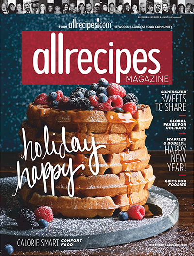 美国《Allrecipes》美食菜谱杂志PDF电子版【2018年合集6期】