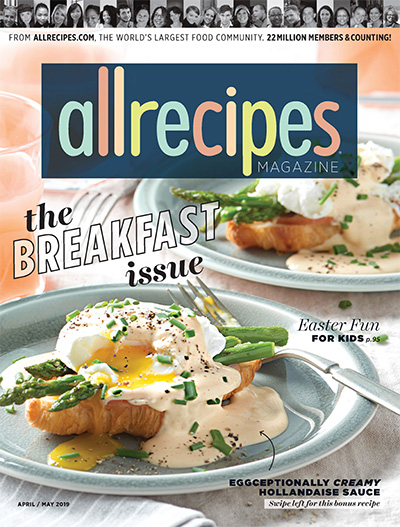 美国《Allrecipes》美食菜谱杂志PDF电子版【2019年合集6期】