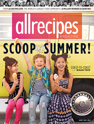 美国《Allrecipes》美食菜谱杂志PDF电子版【2019年合集6期】