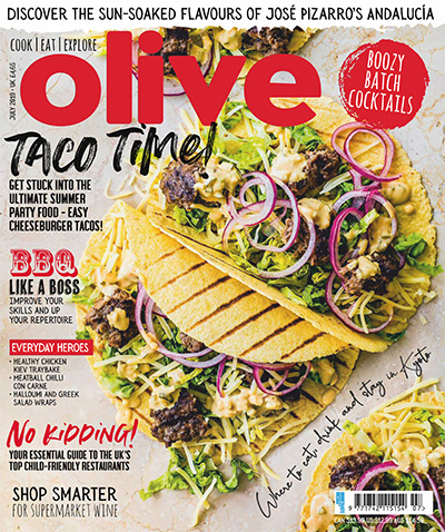 英国《Olive》美食杂志PDF电子版【2019年合集12+1期】