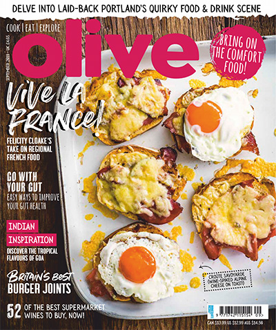 英国《Olive》美食杂志PDF电子版【2019年合集12+1期】