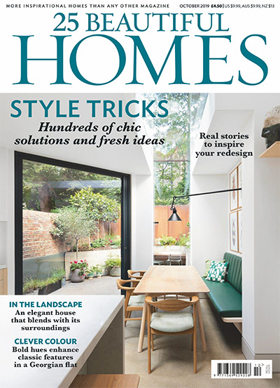 英国《25 Beautiful Homes》家居装饰杂志PDF电子版【2019年合集12期】