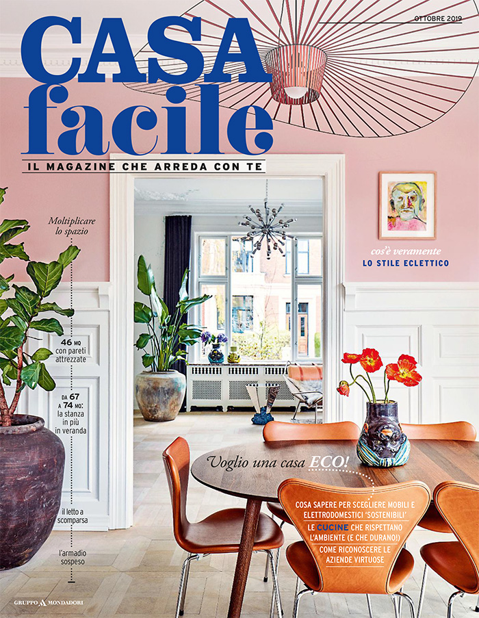 意大利《CasaFacile》家居软装杂志PDF电子版【2019年10月刊免费下载阅读】