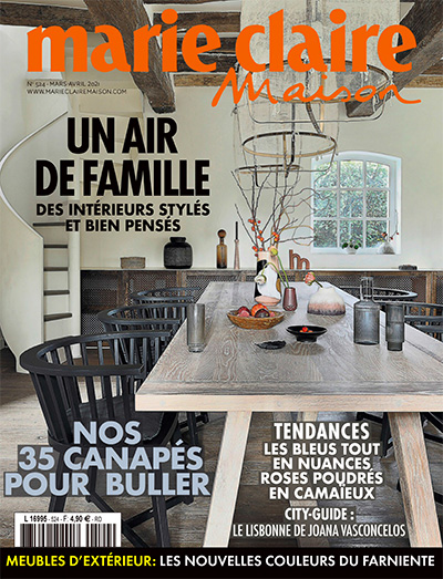 法国《Marie Claire Maison》室内设计杂志PDF电子版【2021年合集9期】