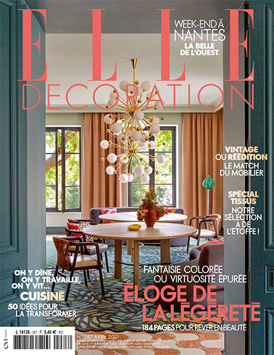法国《Elle Decoration》家居装饰杂志PDF电子版【2021年合集10期】