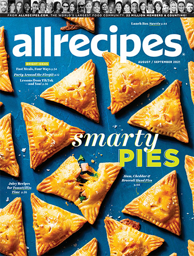 美国《Allrecipes》美食菜谱杂志PDF电子版【2021年合集6期】