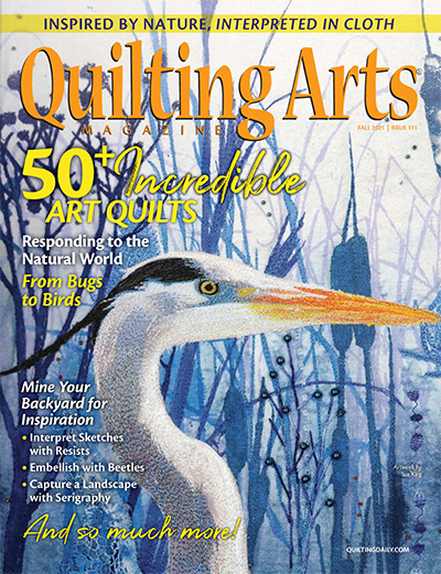 美国《Quilting Arts》绗缝艺术杂志PDF电子版【2021年合集5期】