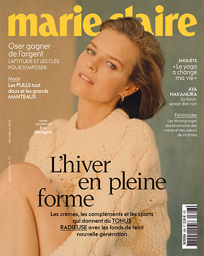 法国《Marie Claire》时尚杂志PDF电子版【2019年合集12期】