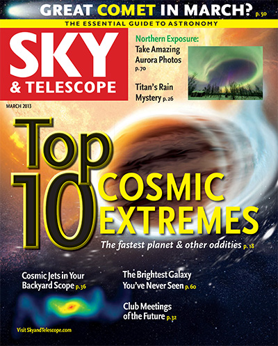 美国《Sky & Telescope》天文杂志PDF电子版【2013年合集12期】