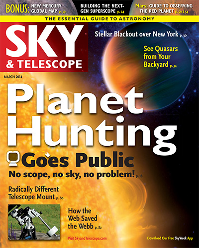 美国《Sky & Telescope》天文杂志PDF电子版【2014年合集12期】