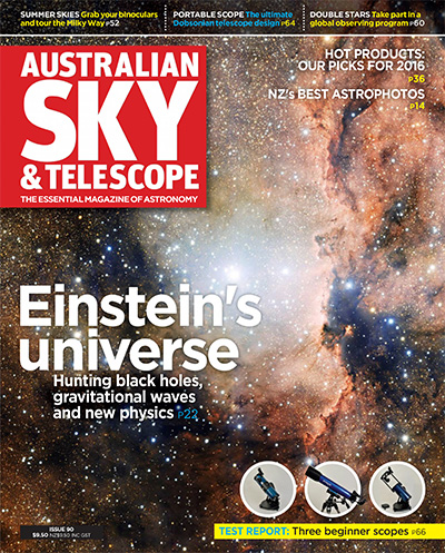澳洲《Australian Sky & Telescope》天文杂志PDF电子版【2016年合集7期】