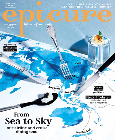 新加坡《epicure》美食生活杂志PDF电子版【2017年合集12期】
