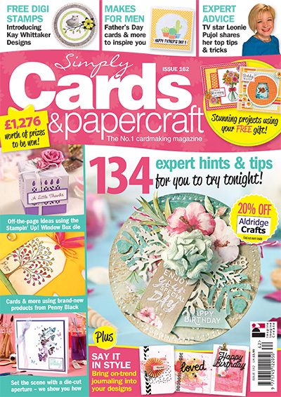 英国《Simply Cards & Papercraft》纸艺杂志PDF电子版【2017年合集12期】