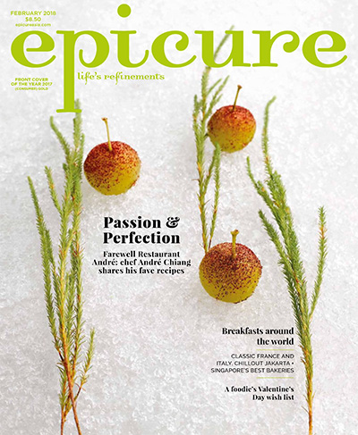 新加坡《epicure》美食生活杂志PDF电子版【2018年合集12期】